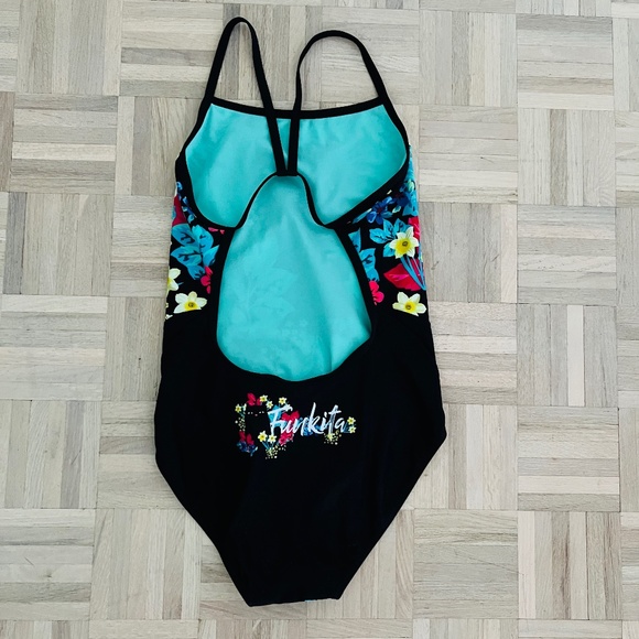 Funkita - Scaredy Cat, Ladies Single Strap Suit, US Size 34. Good Condition! - Picture 4 of 6